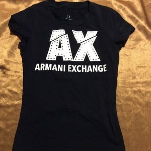 A Armani Exchange top